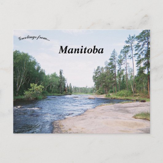 Whiteshell Provincialpark Manitoba Kanada Postkarte (Vorderseite)