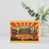 Whiteshell Provincialpark Manitoba Postkarte (Stehend Vorderseite)