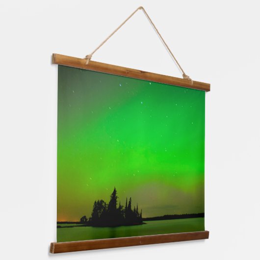 Whiteshell Provinzpark | Manitoba, Kanada Wandteppich Mit Holzrahmen (Gewinkelt)