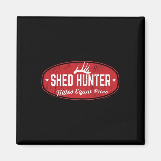 Whitetail Antler Shed Hunter Magnet (Vorne)