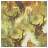 Whitetail Buck and Doe Stoff (Nahaufnahme)