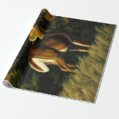 Whitetail Buck Deer im Herbst Geschenkpapier (Ungerollt)