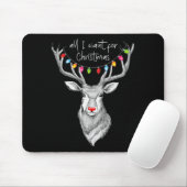 Whitetail Buck Deer Jagd Alles, was ich für Christ Mousepad (Mit Mouse)