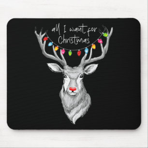Whitetail Buck Deer Jagd Alles, was ich für Christ Mousepad