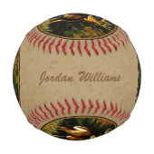 Whitetail Buck Deer Jagdtan Baseball (Vorderseite)