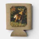 Whitetail Buck Deer Jagdtan Dosenkühler (Rückseite)