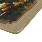 Whitetail Buck Deer Jagdtan Schneidebrett (Ecke)