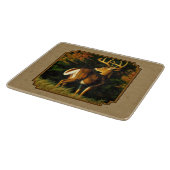 Whitetail Buck Deer Jagdtan Schneidebrett (Ecke)