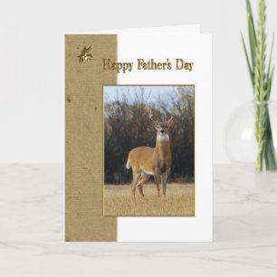 Whitetail Buck Father's Day Card Karte