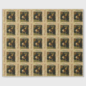 Whitetail Buck Herbstleaves Geschenkpapier (Flach)