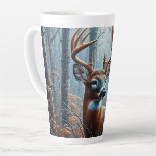 Whitetail Buck im Wald Milchtasse
