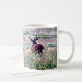 Whitetail Buck in Summer Field Tasse