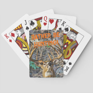 Whitetail Buck Playing Cards, Wildjagd Spielkarten