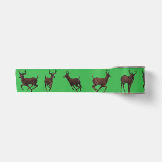 Whitetail Buck Ribbon Satinband