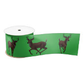 Whitetail Buck Ribbon Satinband (Spule)