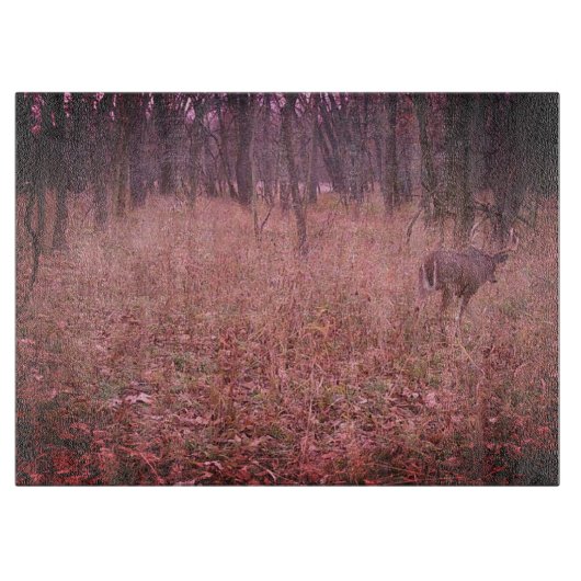 Whitetail Buck Schneidebrett (Vorderseite)