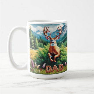 Whitetail Buck Vater Kaffeetasse