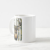 Whitetail Buck Youth Boy Deer Hunting Camo America Kaffeetasse (Vorderseite Links)