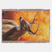Whitetail Deer Autumn Gold Decke (Vorderseite)