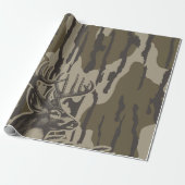 Whitetail Deer Bottomland Camouflage Hirsche Jagd  Geschenkpapier (Ungerollt)