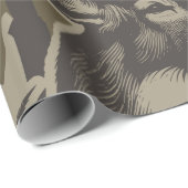 Whitetail Deer Bottomland Camouflage Hirsche Jagd  Geschenkpapier (Rolleneckpunkt)