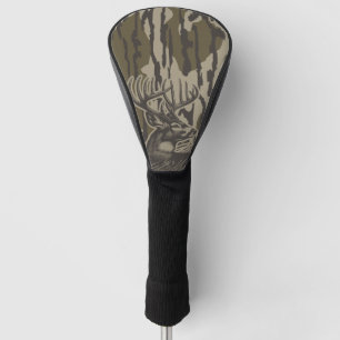 Whitetail Deer Bottomland Camouflage Hirsche Jagd Golf Headcover