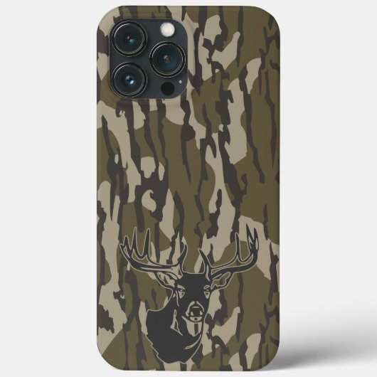 Whitetail Deer Bottomland Camouflage Jagd Camoufla Case-Mate iPhone Hülle (Rückseite)