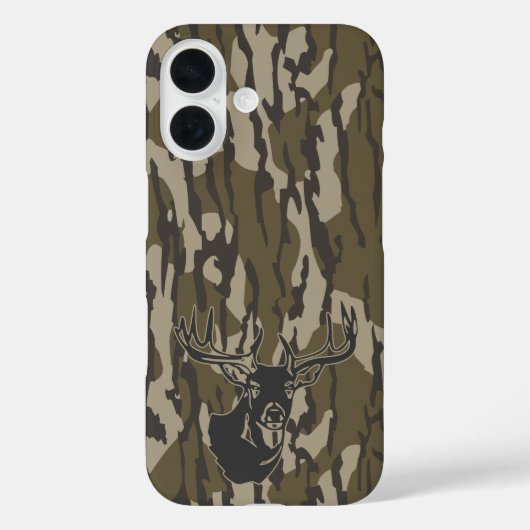 Whitetail Deer Bottomland Camouflage Jagd Camoufla Case-Mate iPhone Hülle (Rückseite)