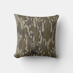 Whitetail Deer Bottomland Camouflage Jagd Camoufla Kissen