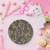 Whitetail Deer Bottomland Camouflage Jagd Camoufla Pappteller (Party)