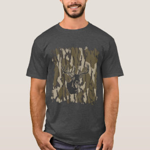 Whitetail Deer Bottomland Camouflage Jagd Camoufla T-Shirt