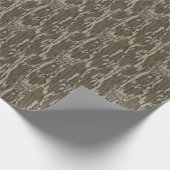 Whitetail Deer Bottomland Camouflage Jagd Rifle Bo Geschenkpapier (Ecke)