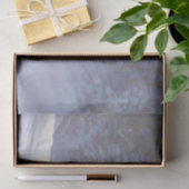 Whitetail Deer Buck & Dock im Winterschnee Seidenpapier (Geschenk)