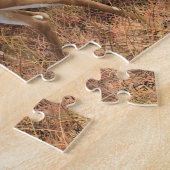 Whitetail Deer Buck & Doe Autumn Maple Trees Puzzle (Seite)