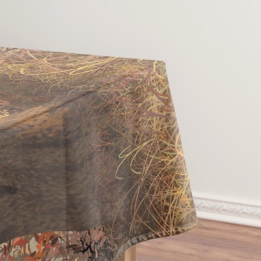 Whitetail Deer Buck & Dos Herbstmapelwald Tischdecke (Beispiel)