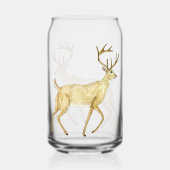 Whitetail Deer Drink Glass Dosenglas (Vorderseite)
