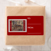 Whitetail Deer Happy Holidays (Insitu)