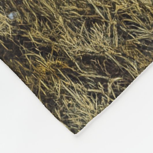 Whitetail Deer im Herbstwald Fleecedecke (Ecke)