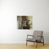 Whitetail Deer im Herbstwald Wandteppich (Beispiel (Horizontal))