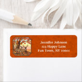 Whitetail Deer Maple Tree Herbst Orange (Insitu)