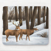 Whitetail Deer Mousepad (Vorne)
