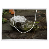 Whitetail Deer Skull Große Geschenktüte (Vorderseite)