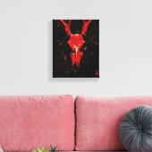 Whitetail Deer Skull Leinwanddruck (Insitu (Wohnzimmer))