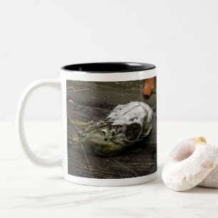 Whitetail Deer Skull Tasse