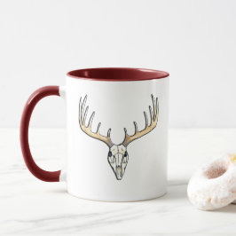 Whitetail Deer Stag Large Antlers Tasse