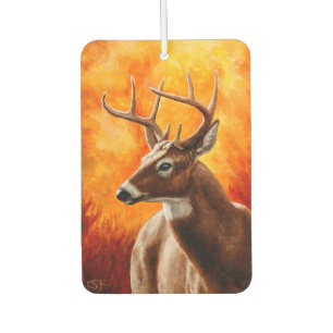 Whitetail Deer Trophy Buck Head Autolufterfrischer
