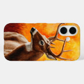 Whitetail Deer Trophy Buck Head Case-Mate iPhone Hülle (Rückseite (Horizontal))