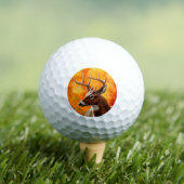 Whitetail Deer Trophy Buck Head Golf Balls Golfball (Insitu T-Shirt)