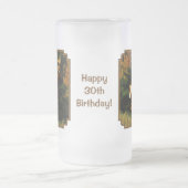 Whitetail Deer Trophy Buck Jagd Mattglas Bierglas (Mittel)