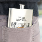 Whitetail Dei im Forest Hunter Flask Flachmann (Beispiel)